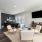 Leasing center with sitting area and tv