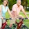 older couple riding bikes