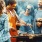 stock image of friends grilling